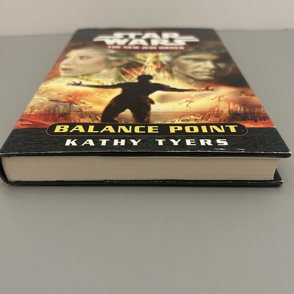 Star Wars The New Jedi Order Balance Point Kathy Tyers HC Book/Dust Jacket VTG - Picture 6 of 13